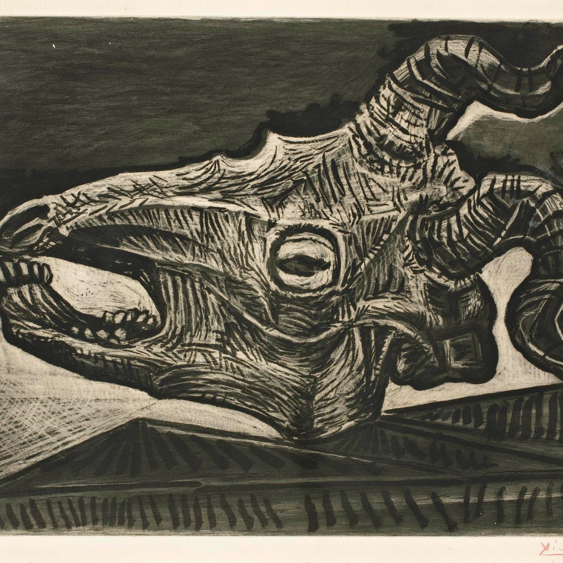 Pablo Picasso — Кран-манипулятор для стола (Bloch 696, Baer 903 Bb)