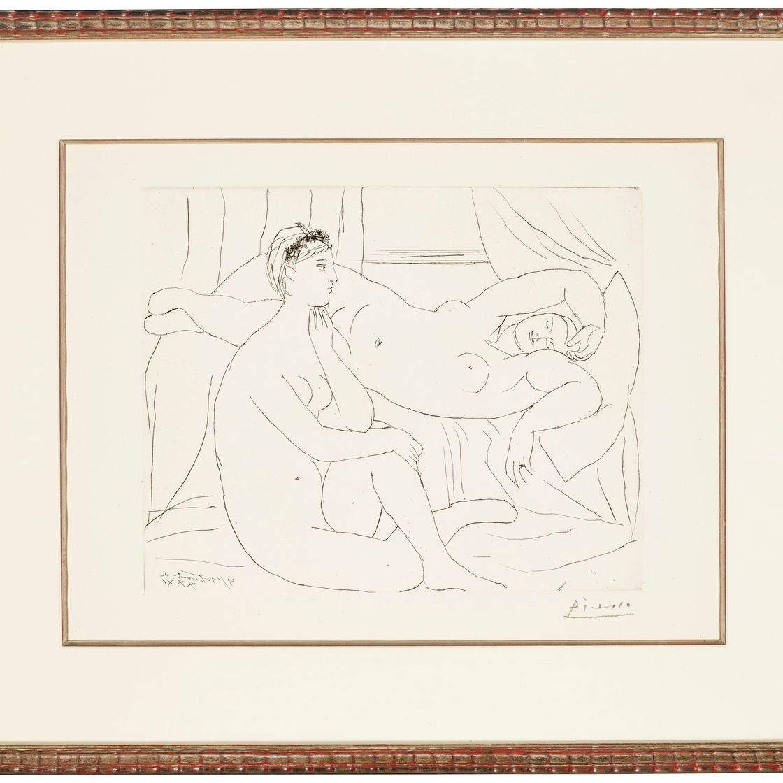 Pablo Picasso — Возвращающиеся женщины из "Ла Сюит Воллар"