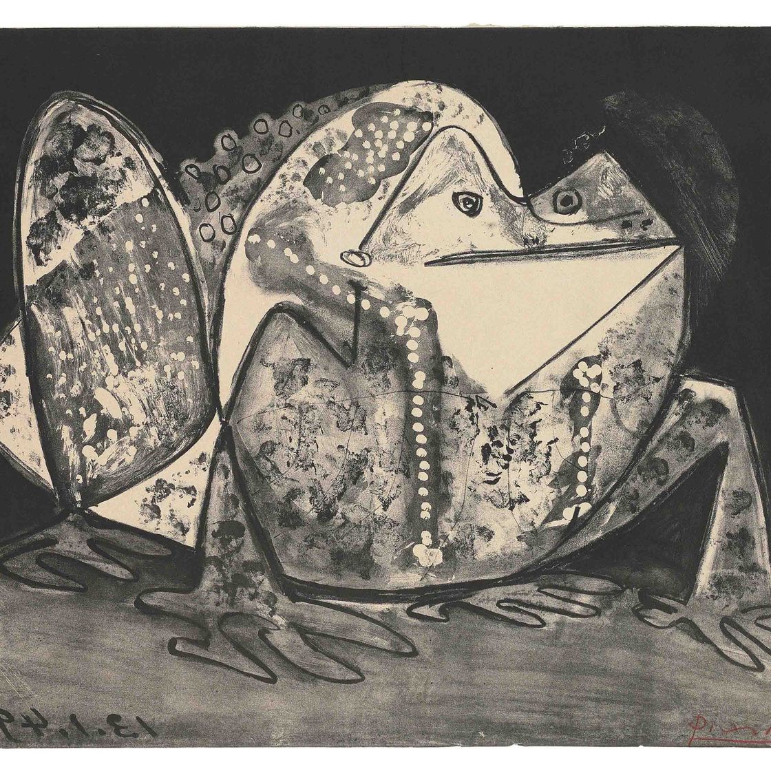 Pablo Picasso — Ле Крапо (В. 585; М. 144)