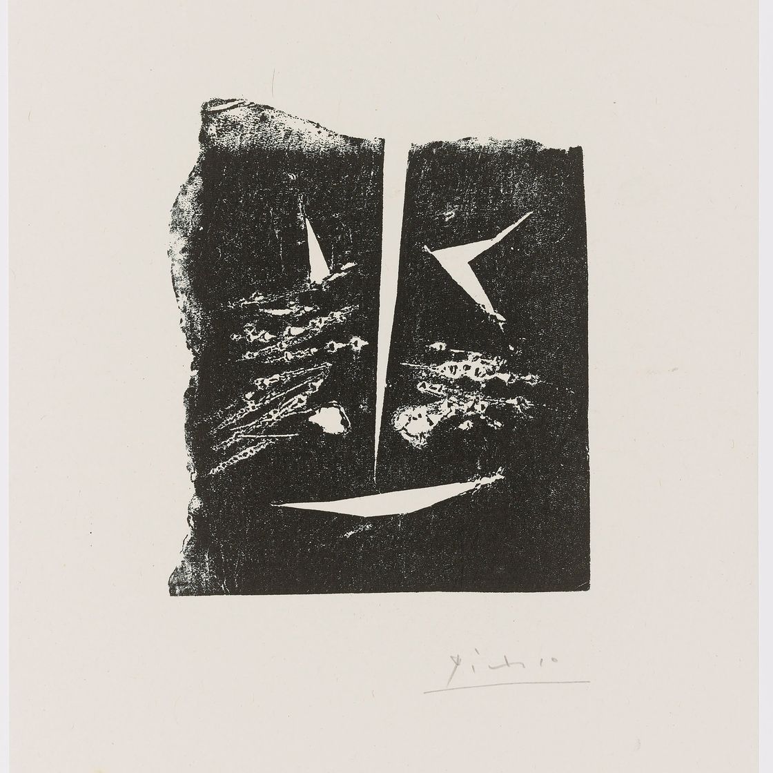 Pablo Picasso — Пять тарелок от Рене Шара: Les Transparents, изображение 3