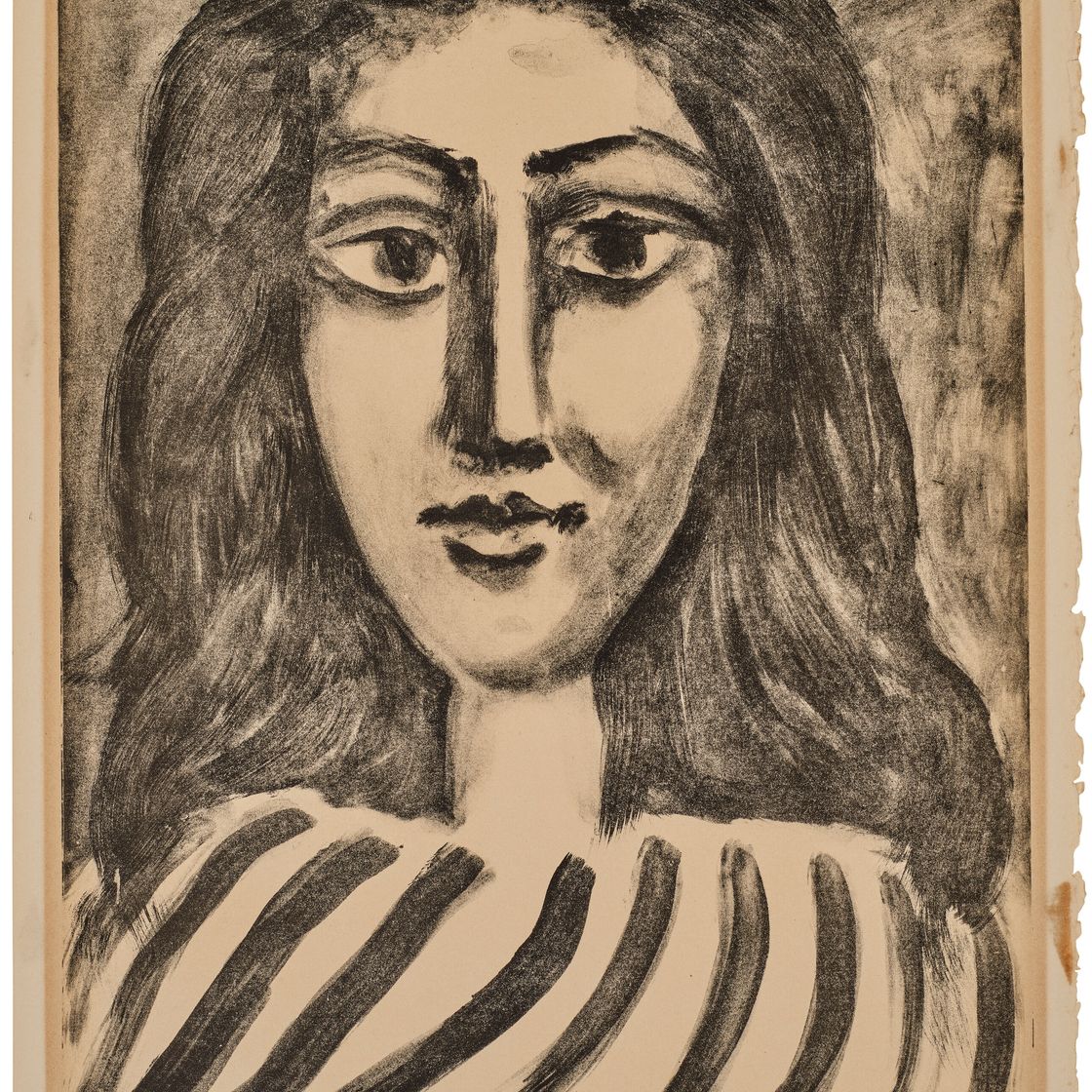 Pablo Picasso — Наедине с молодой девушкой, изображение 1