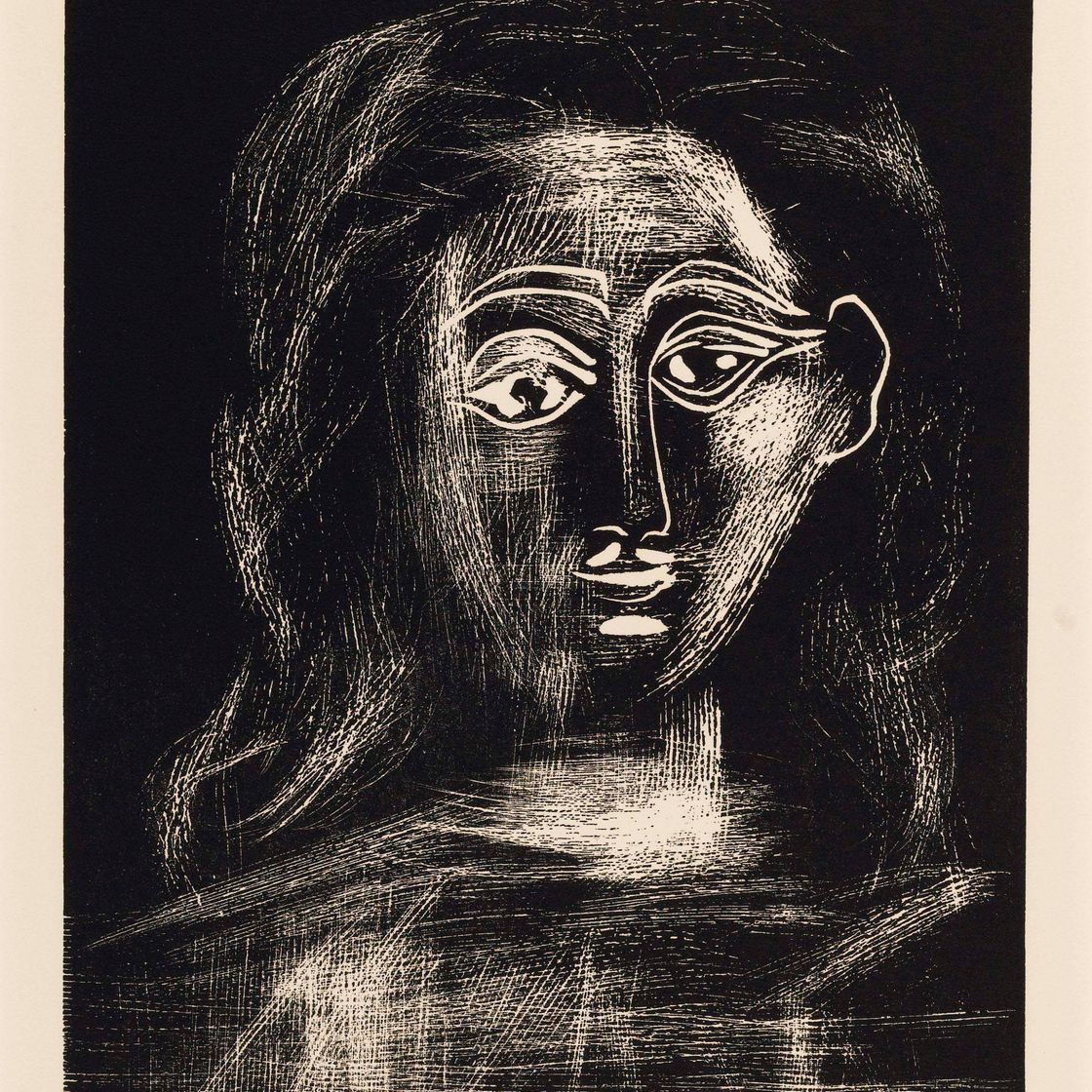 Pablo Picasso — Жаклин из шевроле-флу, в девичестве бюст (Р. 1091; Р. 1295)