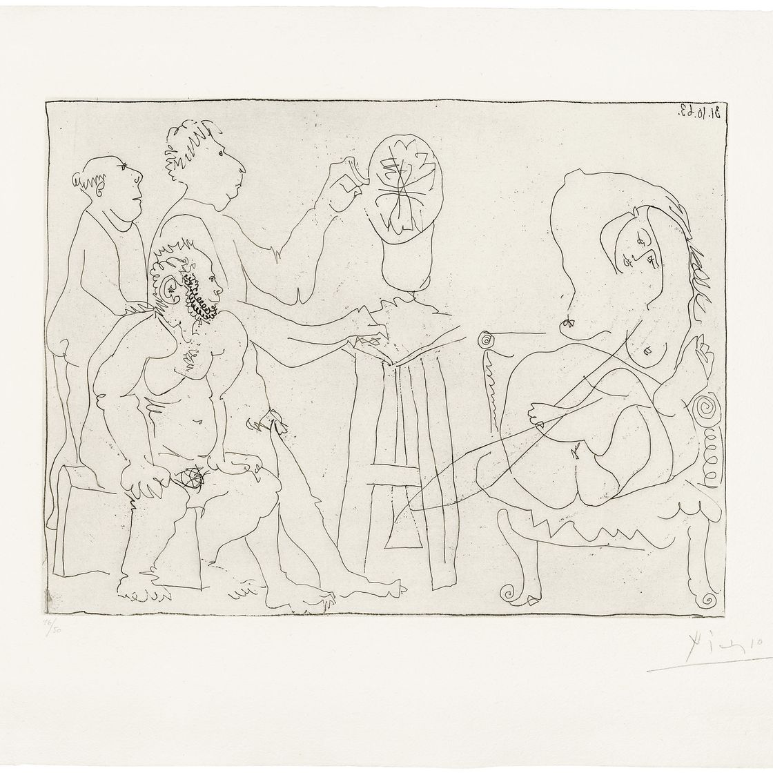 Pablo Picasso — Танец скульптора