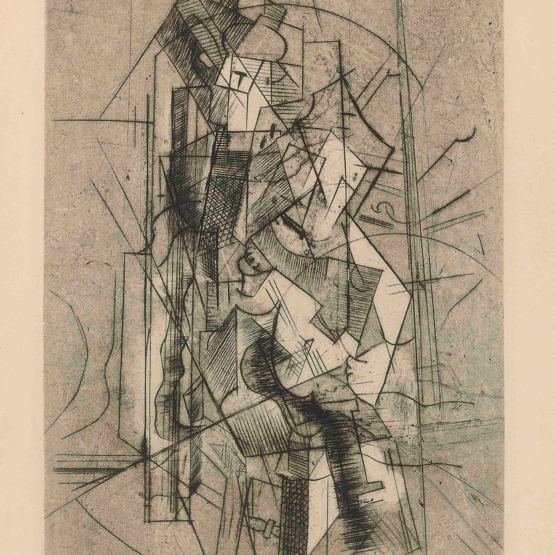 Pablo Picasso — Человек-гитара (Си. 30; Ба. 51)
