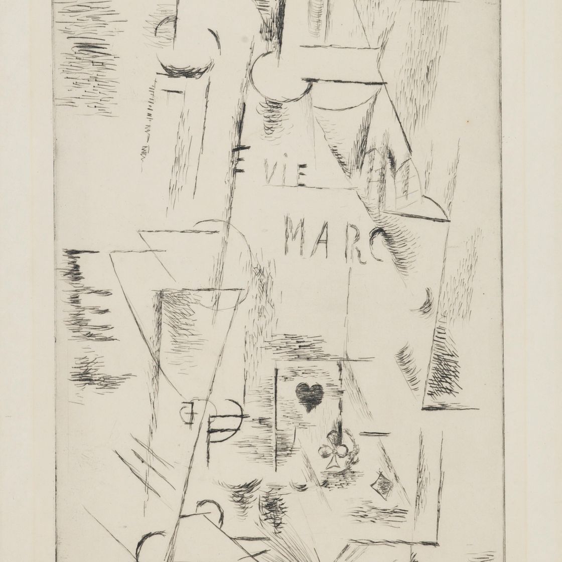 Pablo Picasso — Смерть природы в бутилированном Марке