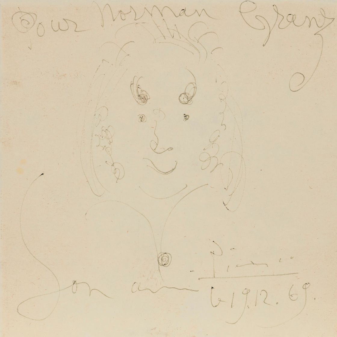 Pablo Picasso — Тет-а-тет с фавном