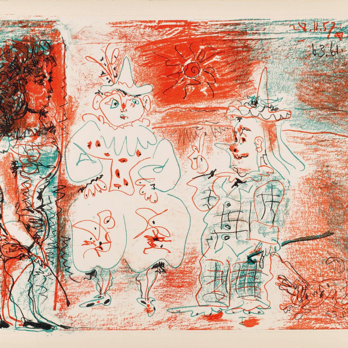 Pablo Picasso — Театр и клоуны (B. 844; M. 304)