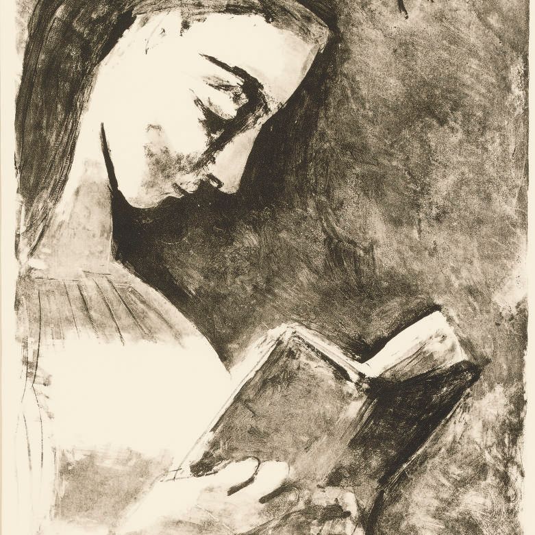 Pablo Picasso — Жаклин Лизант (В. 851; М. 309)