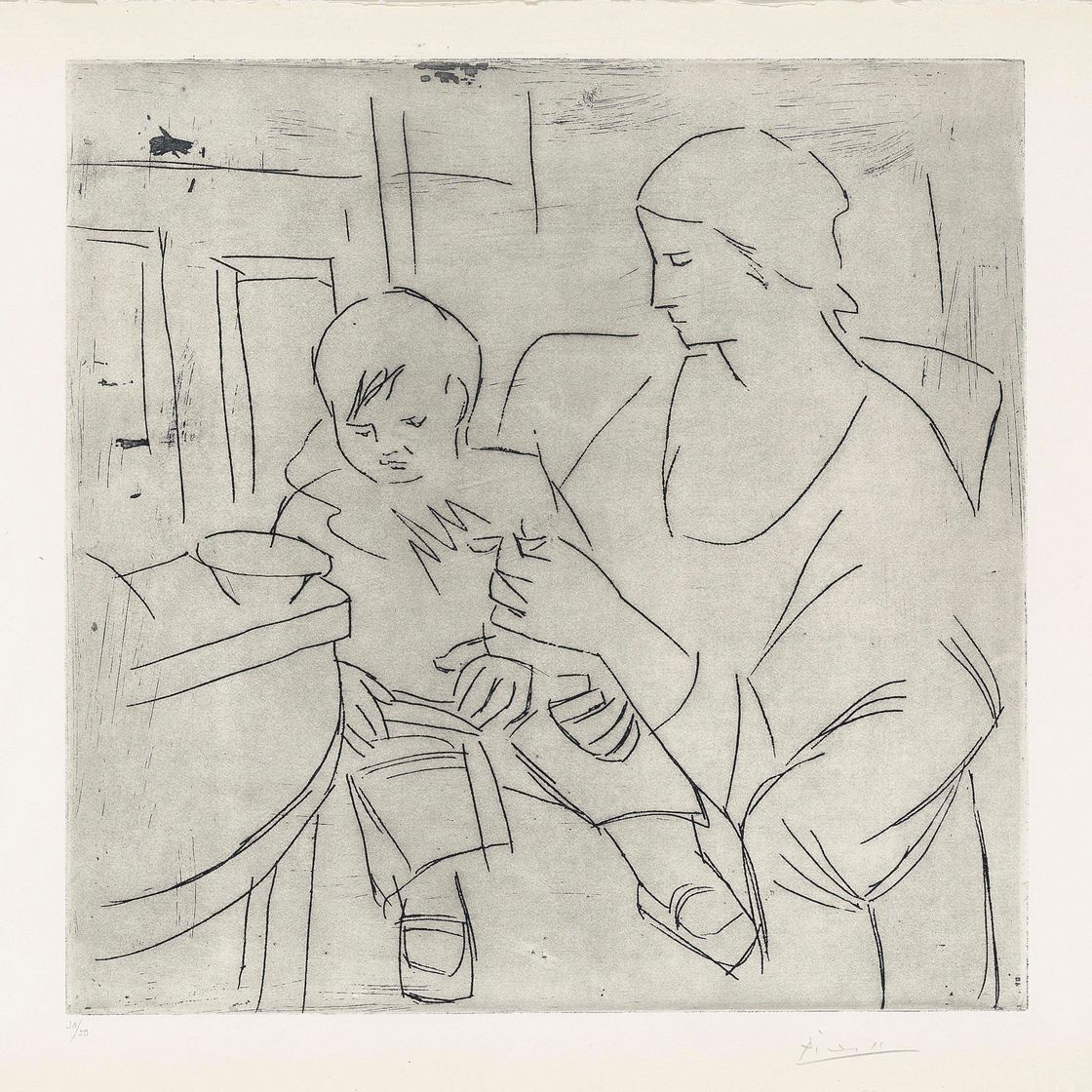 Pablo Picasso — Для беременных (Блох 70; Баер 111-бис)