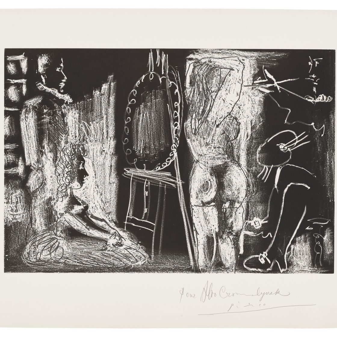 Pablo Picasso — Посетители магазинов