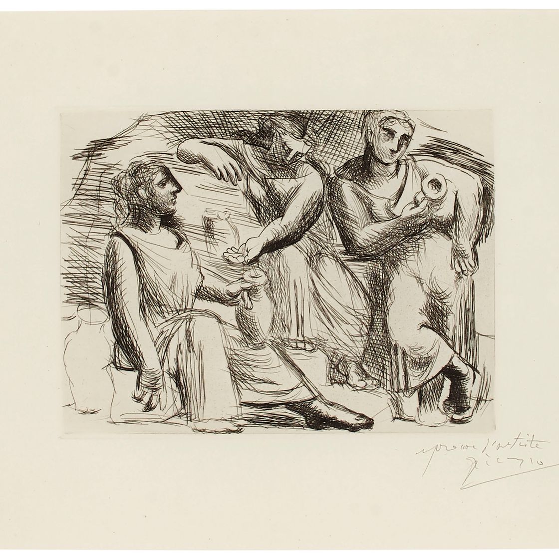 Pablo Picasso — Источник в Лос-Анджелесе