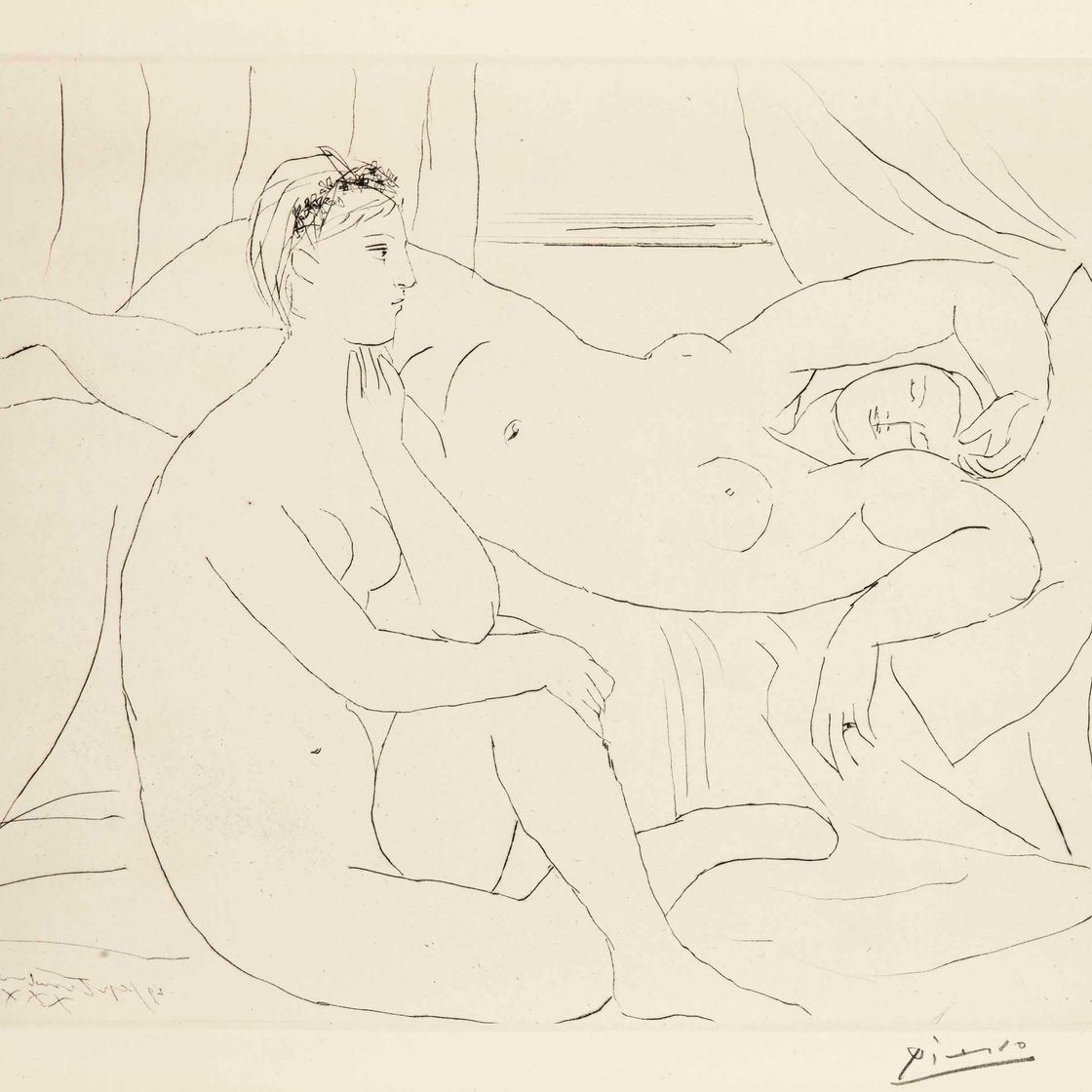 Pablo Picasso — Новые женщины, от: La Suite Vollard