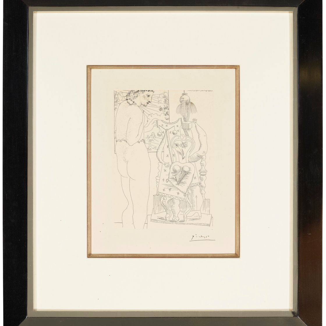 Pablo Picasso — Сюрреалистическая модель и скульптура из сюиты Воллар