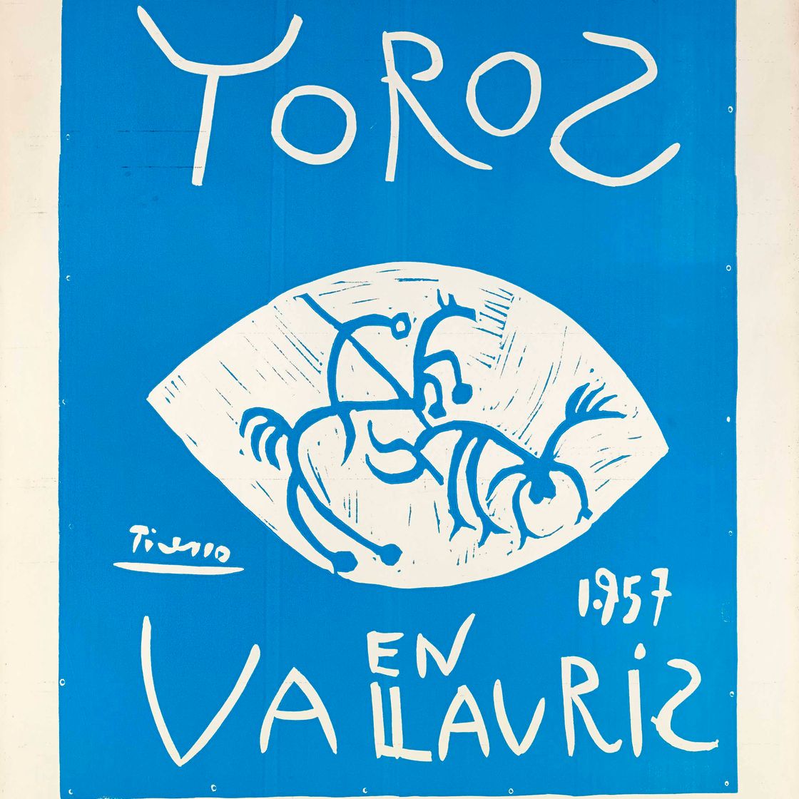 Pablo Picasso — Торос-ан-Валлорис, 1957 (Блох 1276; Баер 1045b)