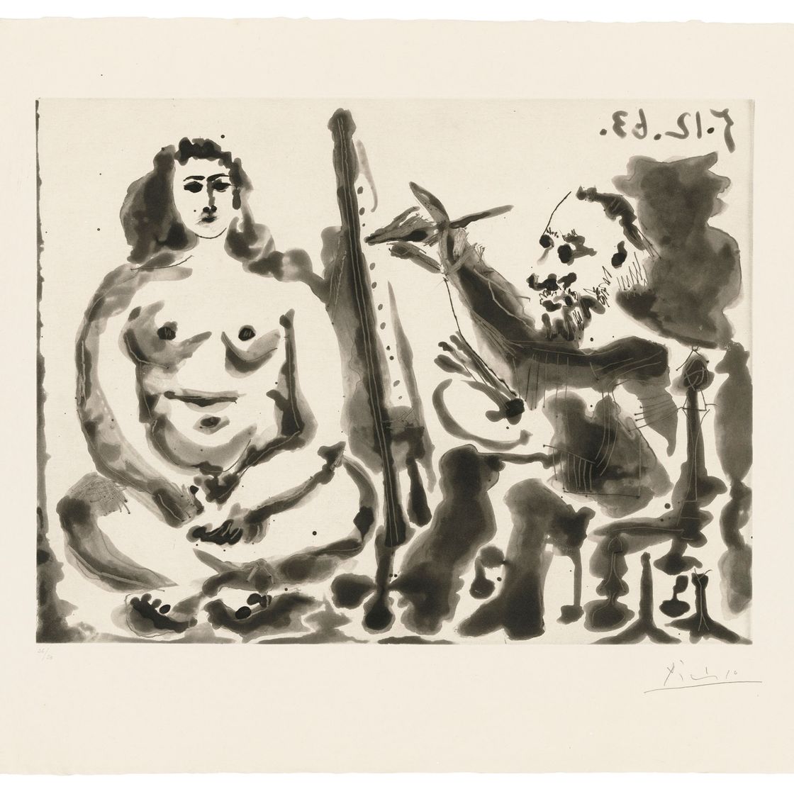 Pablo Picasso — Мир и модель IV