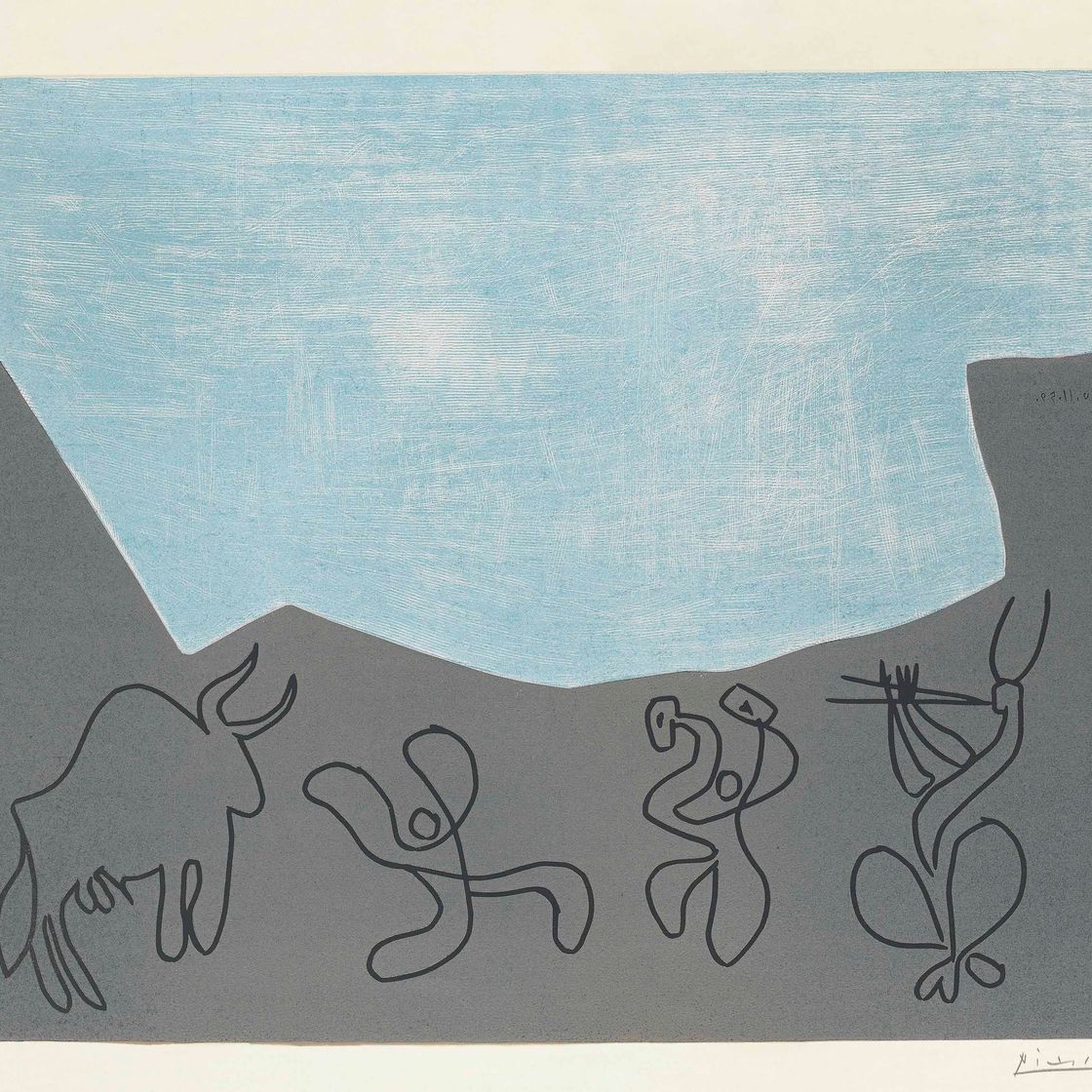 Pablo Picasso — Вакханалия (932 г. до н. э.; 1262 г. до н.э.)