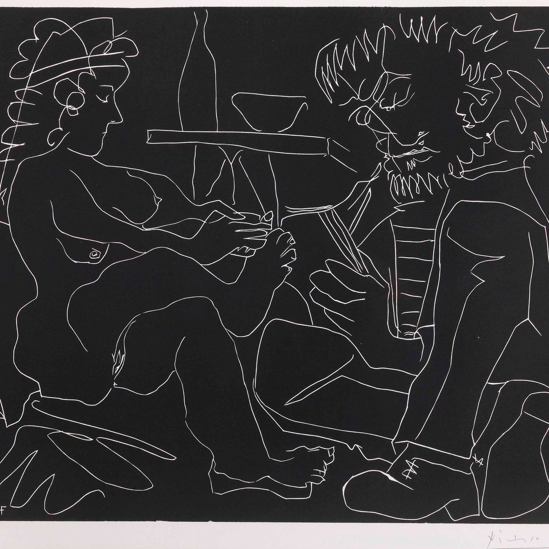 Pablo Picasso — Выбор десерта и модели для вводной части