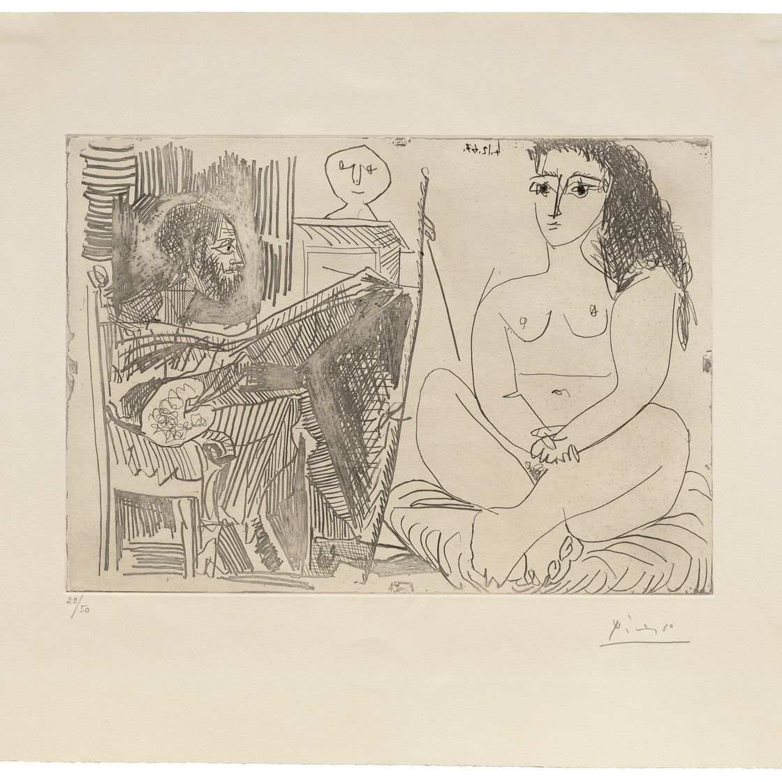Pablo Picasso — Мир и модель lll