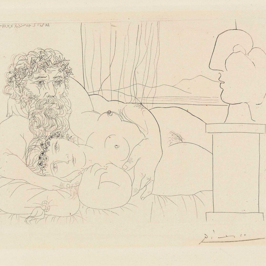 Pablo Picasso — Репозиторий скульптора I, от: La Suite Vollard