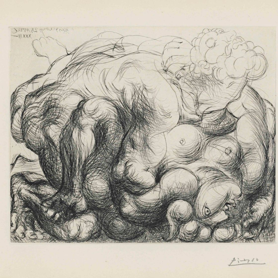 Pablo Picasso — Виолончель V, от: La Suite Vollard