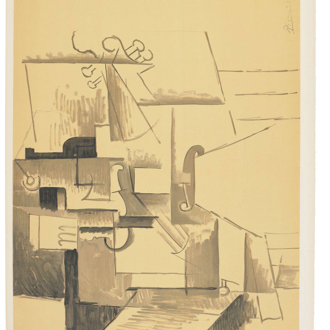 Pablo Picasso — Папье-маше 1910-1914 годов, изображение 6
