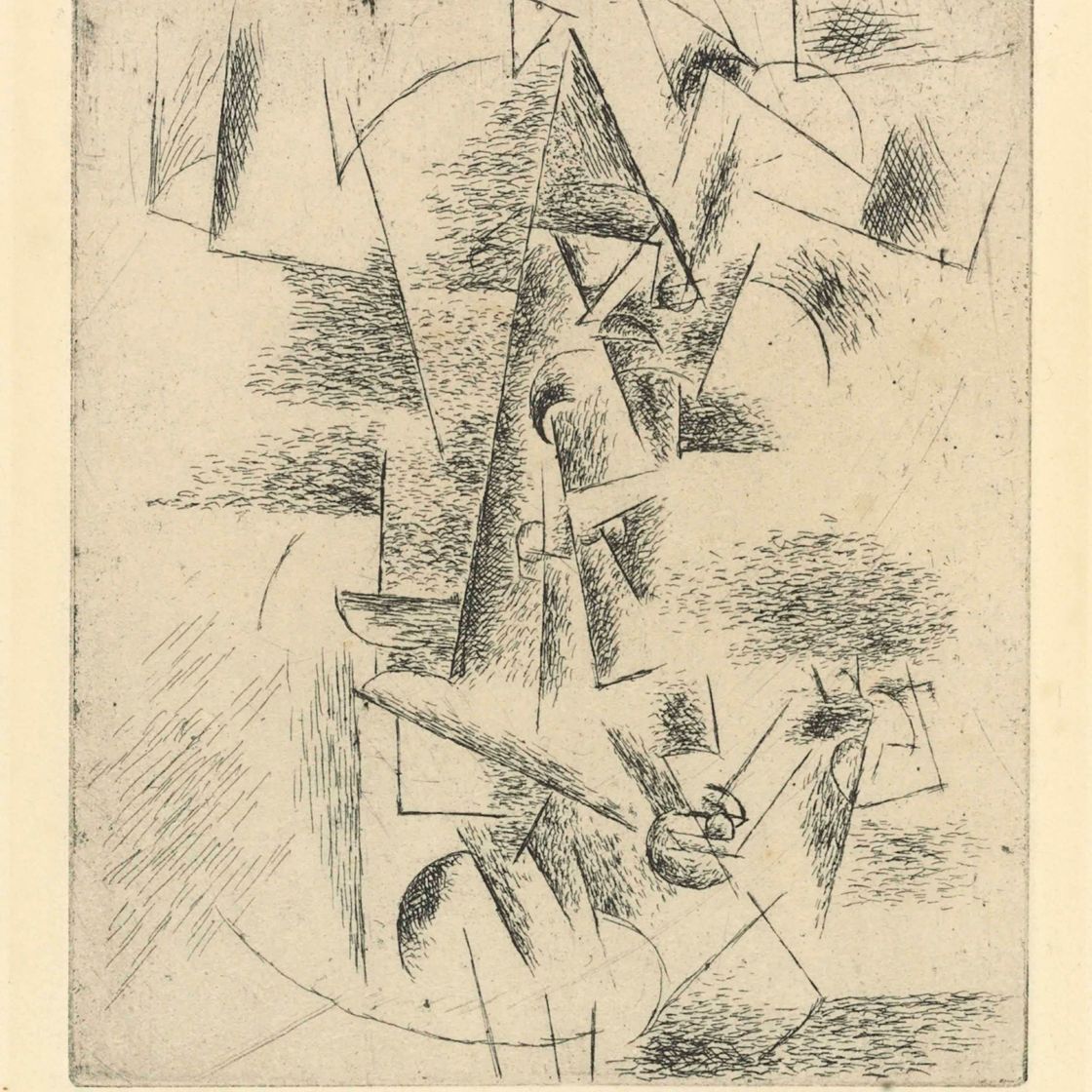 Pablo Picasso — Тет-а-тет с человеком за трубкой
