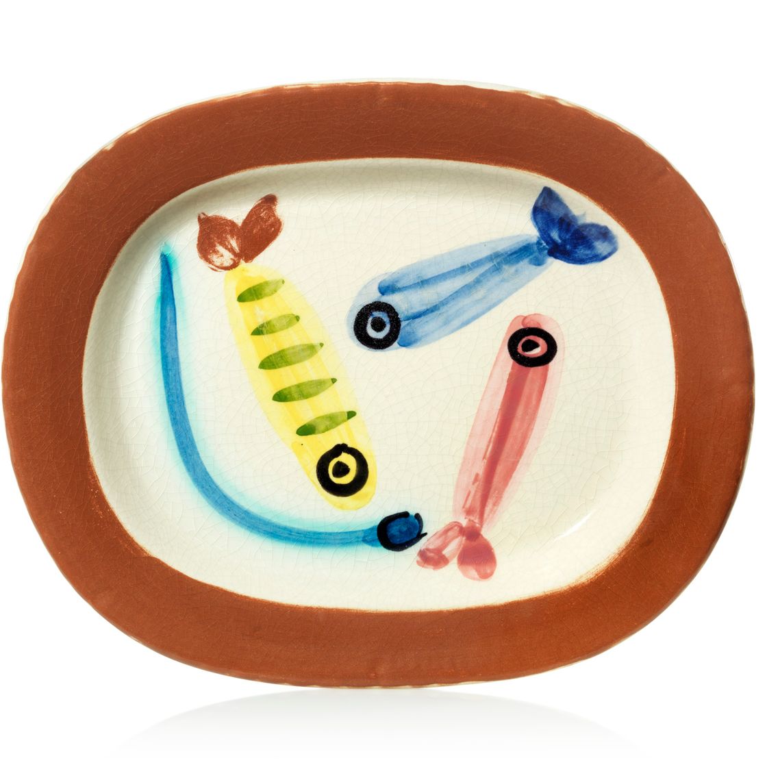 Pablo Picasso — Многоцветные кристаллы Quatre poissons (A.R. 31)