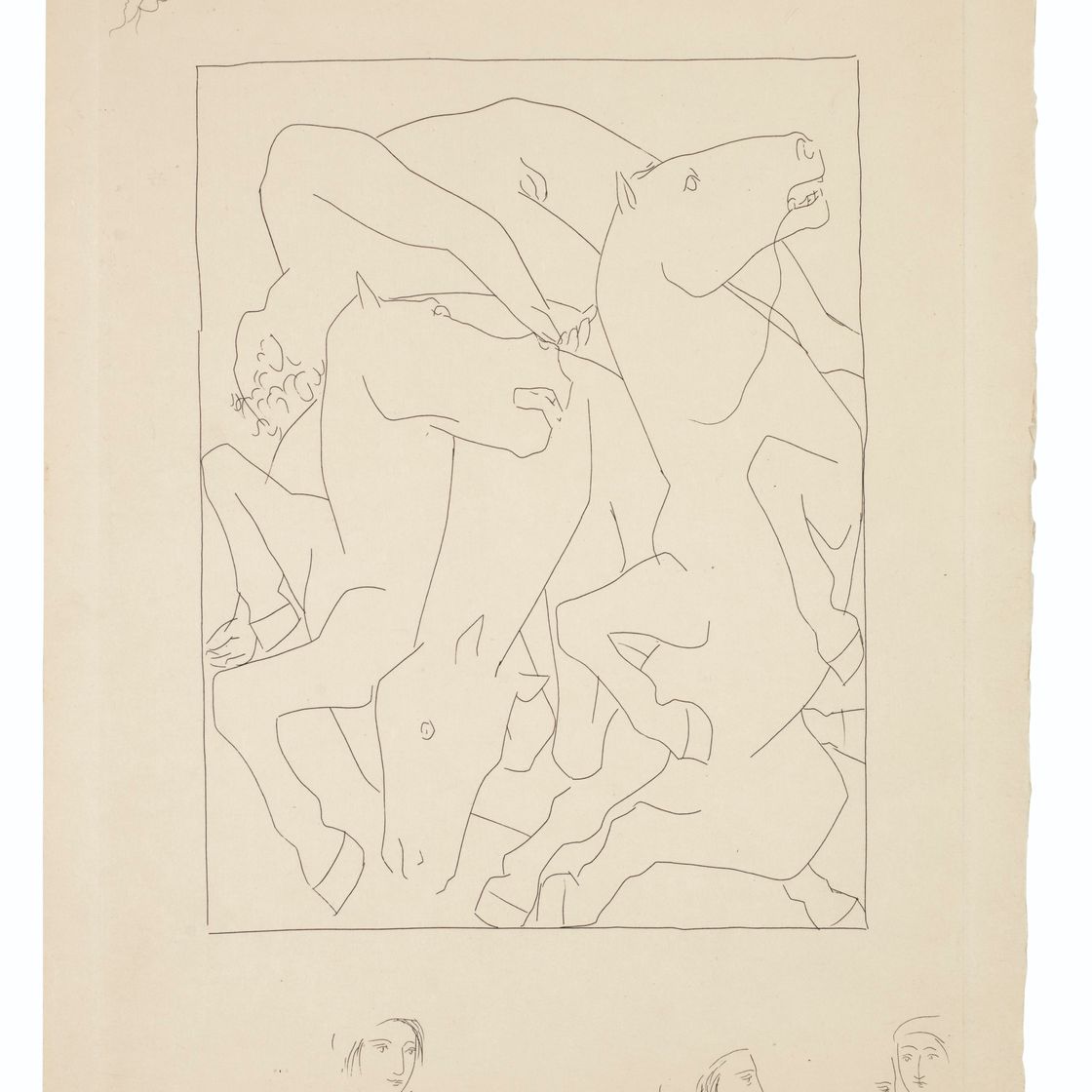 Pablo Picasso — Визуальные метаморфозы : шестнадцать пластинок, изображение 11