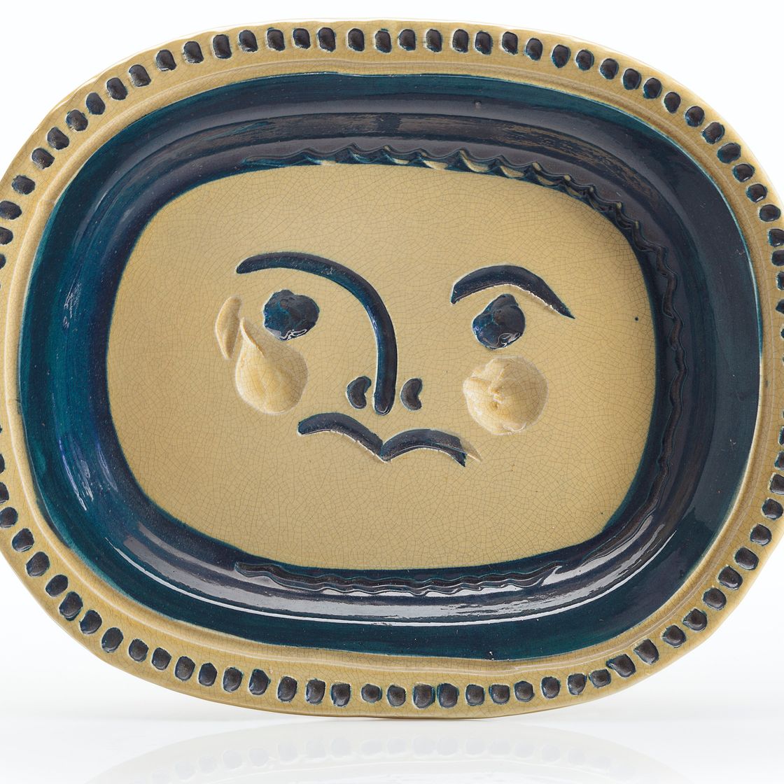 Pablo Picasso — Гравюра для лица, грежский фонд (29 апреля)