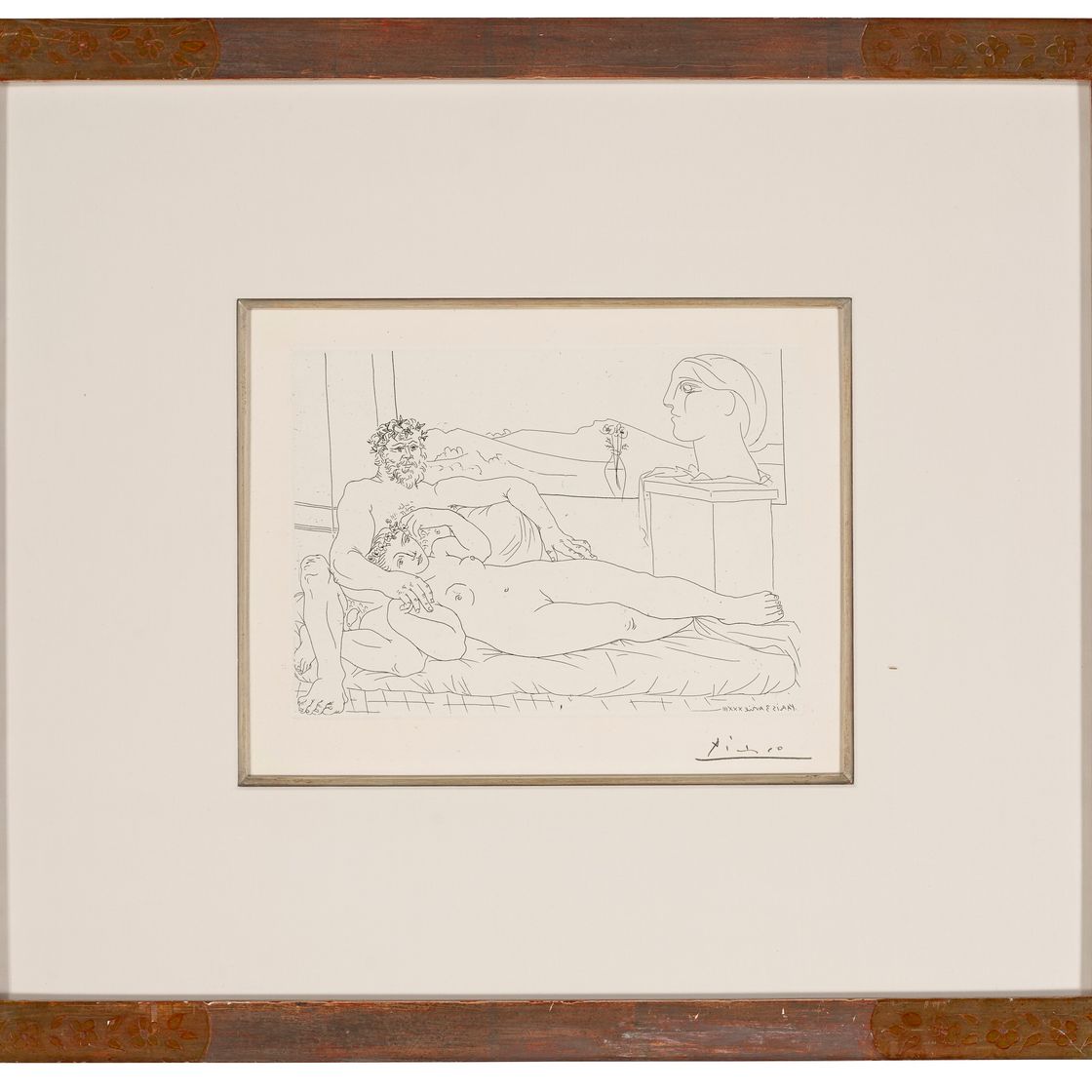 Pablo Picasso — Музей скульптора. II, из сюиты Воллар