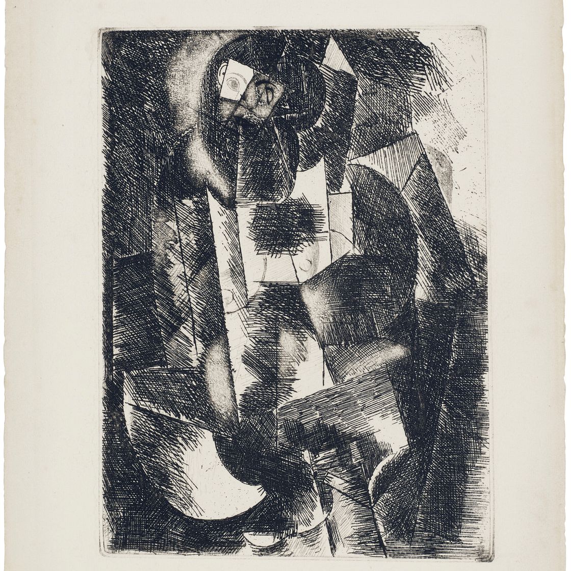 Pablo Picasso — Новая женская роль на гитаре, из "Времен Иерусалима": рандеву с селестией Святого Матореля, изображение 2