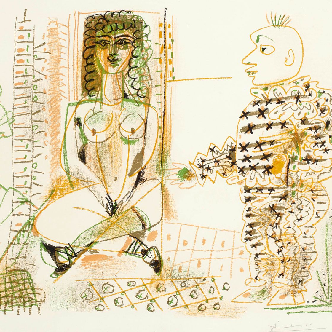 Pablo Picasso — Мир и его модель (B. 765; M. 262)