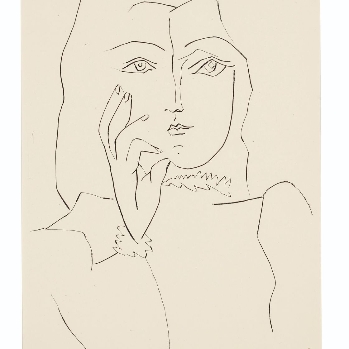Pablo Picasso — Первые стихи : шесть тарелок, изображение 4