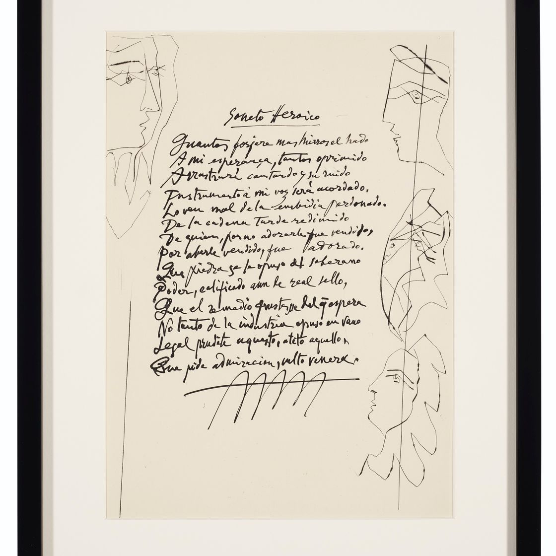 Pablo Picasso — Первые стихи : шесть тарелок, изображение 9