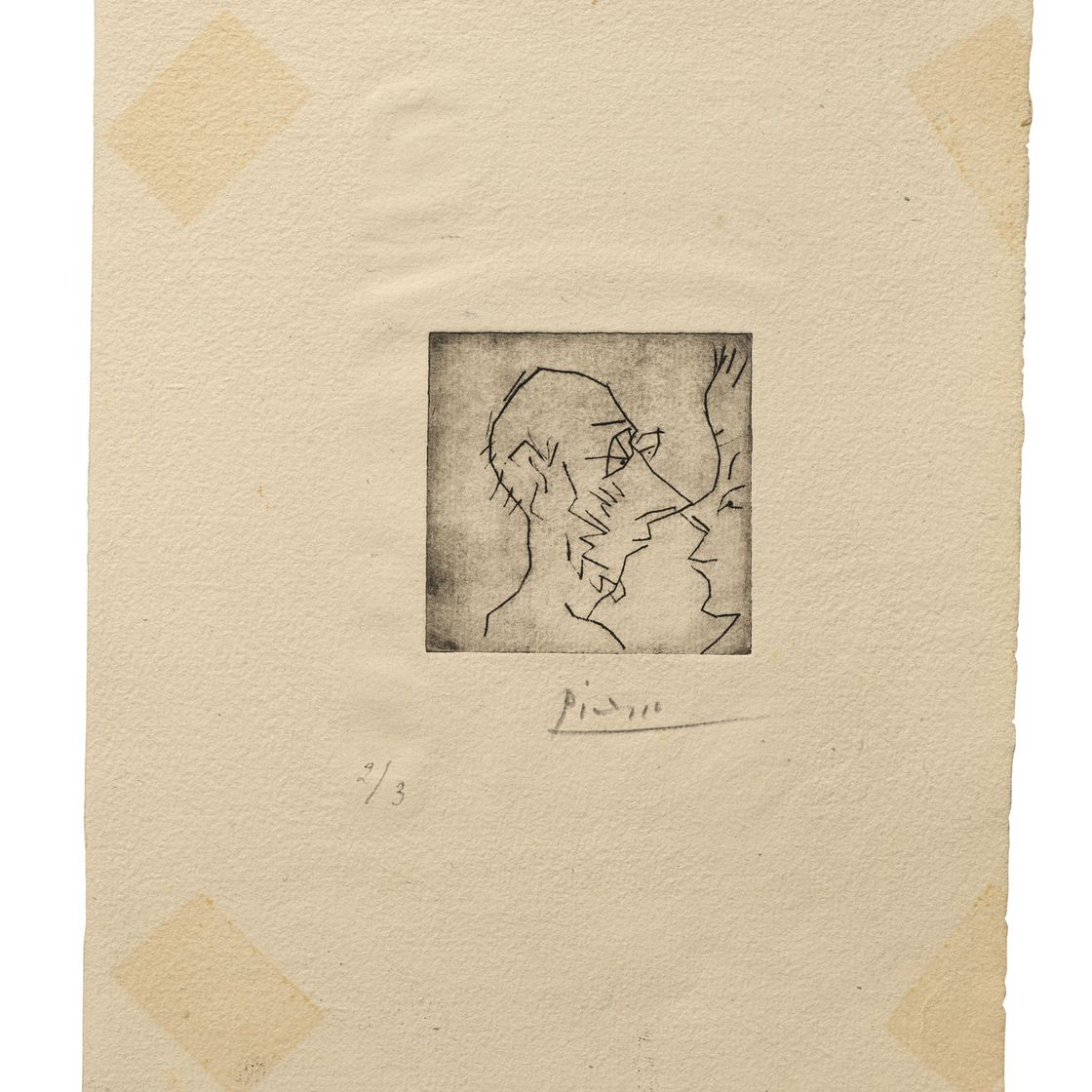 Pablo Picasso — Карикатура, автор: Пьер