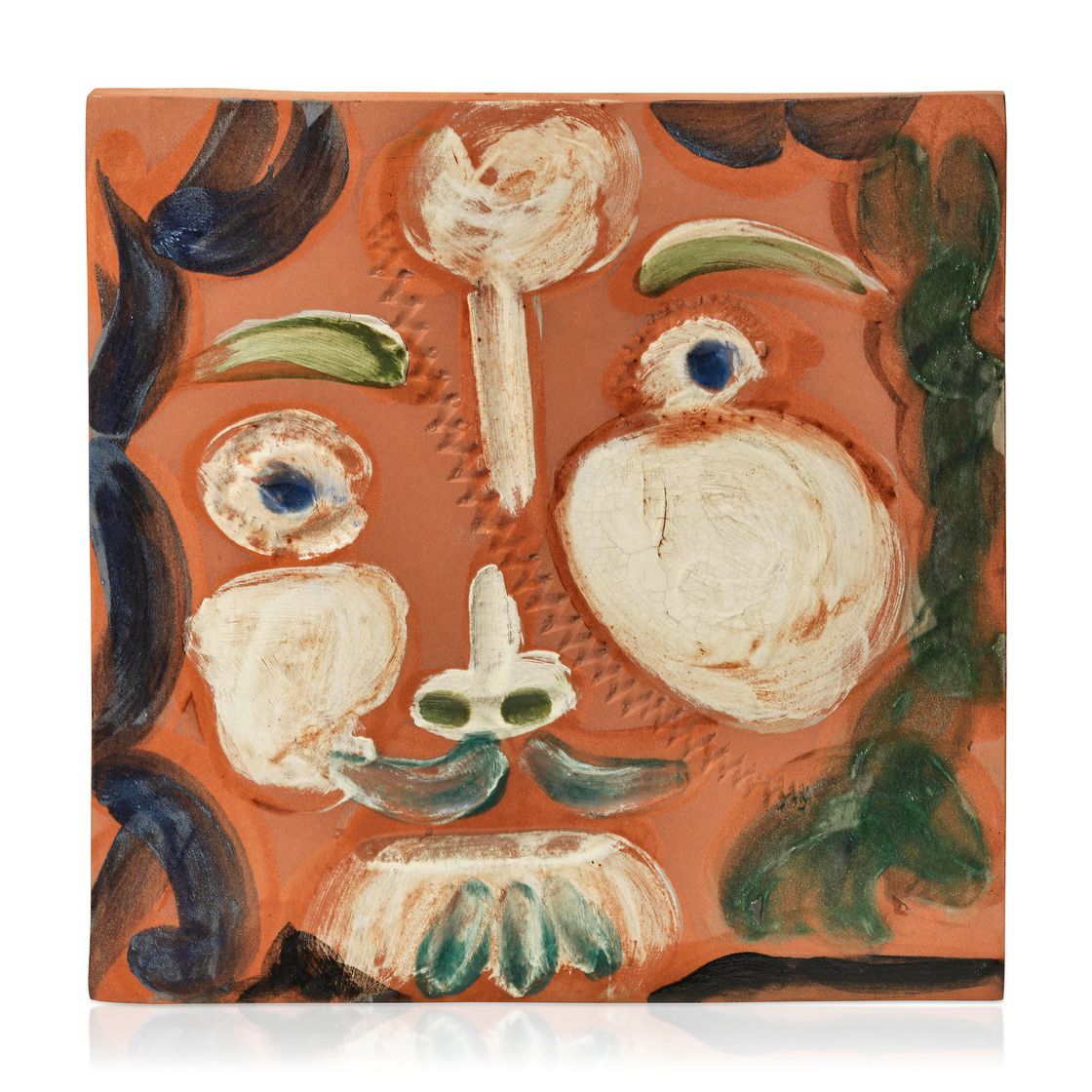 Pablo Picasso — Лицо с косыми чертами (A.R. 587)