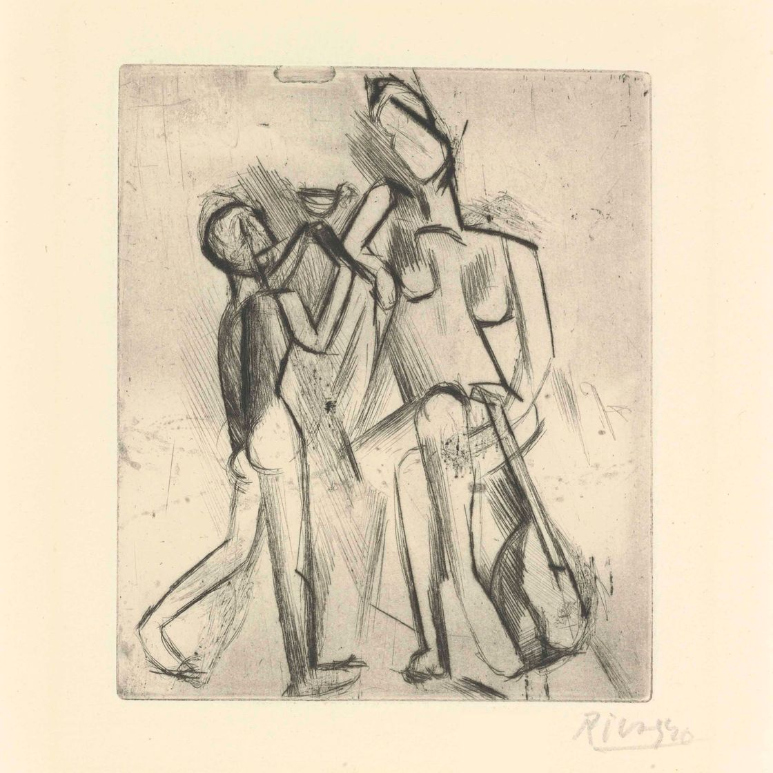 Pablo Picasso — Двойка фигур - нюансы