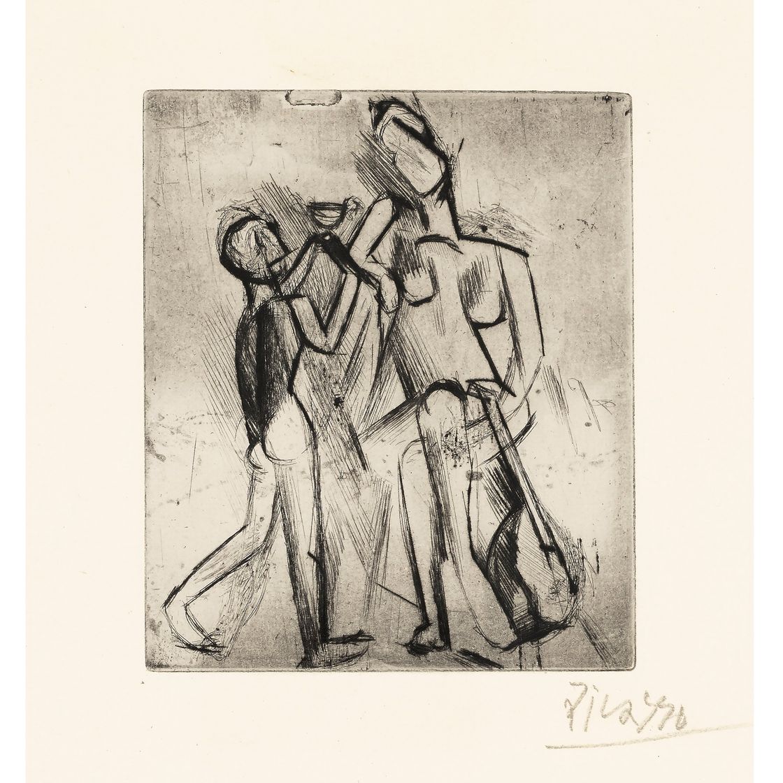 Pablo Picasso — Двойка фигур - нюансы