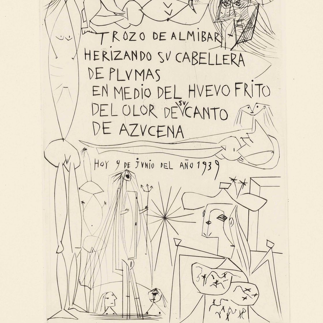 Pablo Picasso — Эль Энтьерро дель Конде де Оргас (1465-1477 гг. до н.э., 1377-1391 гг. до н.э., книги 146)