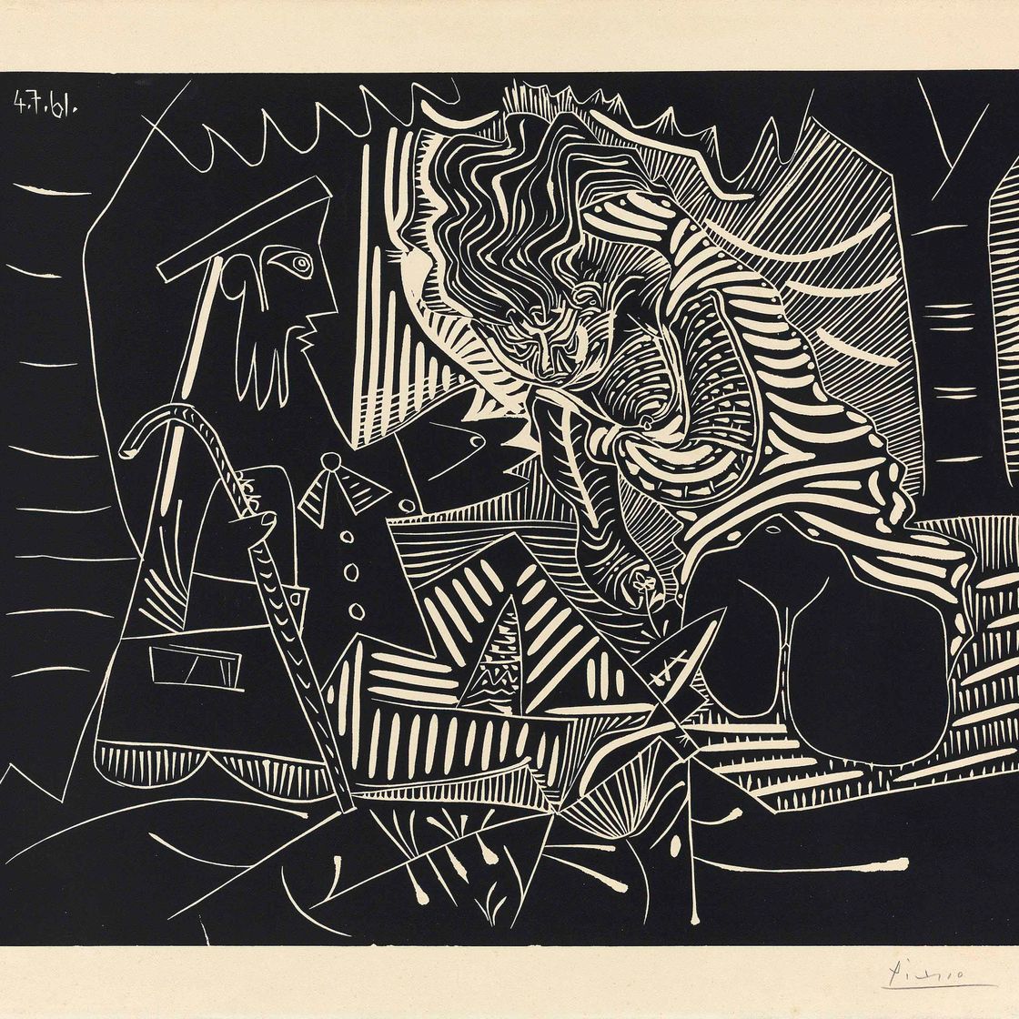 Pablo Picasso — Встреча на траве, д'Апре Мане