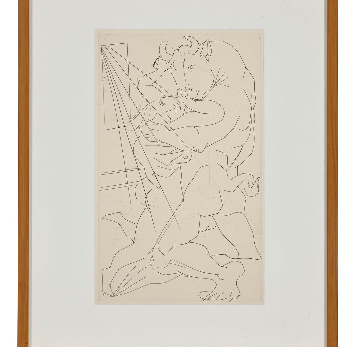 Pablo Picasso — Минотавр обнимает мою женщину, изображение 2