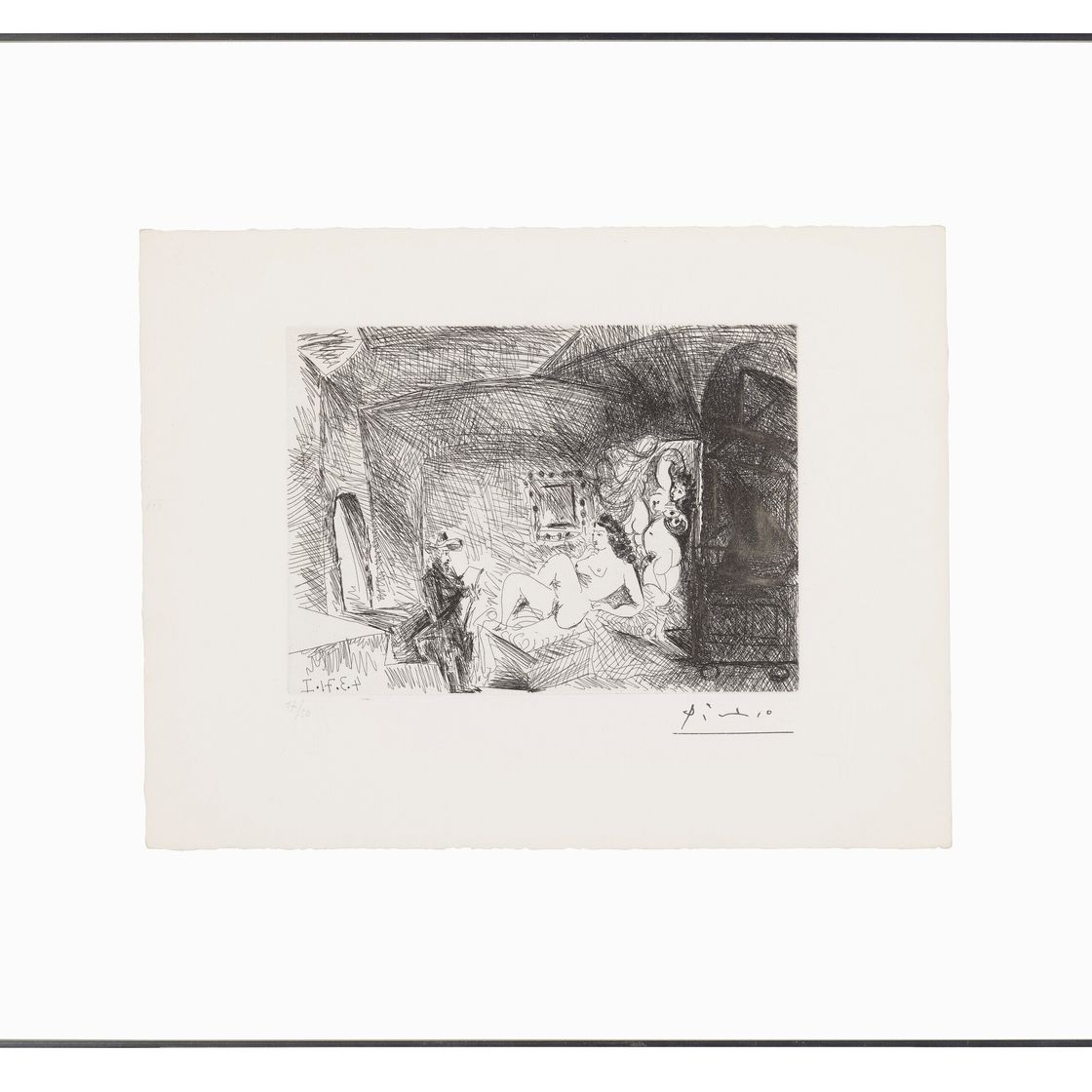 Pablo Picasso — Серия 156 : две тарелки, изображение 4