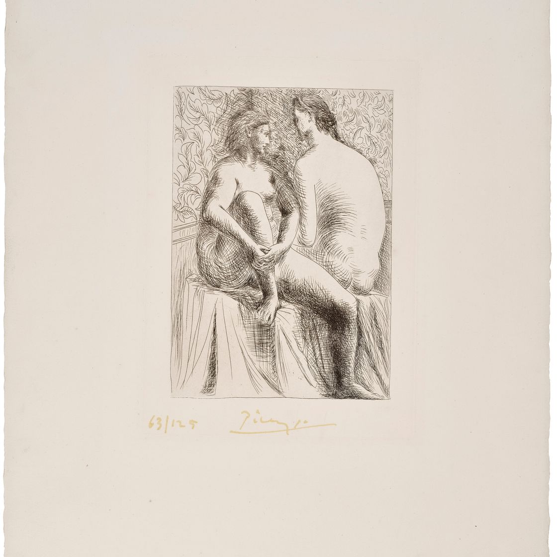 Pablo Picasso — Две новые женщины, изображение 1