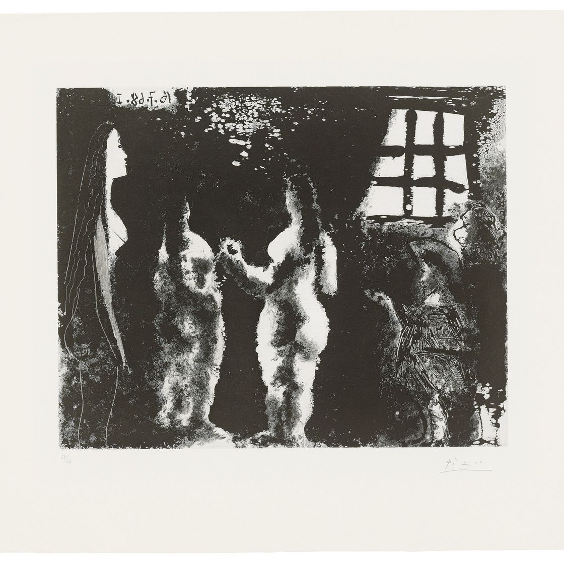 Pablo Picasso — Пансион в Гойе: Женщины в тюрьме, фото 206 из: La Série 347