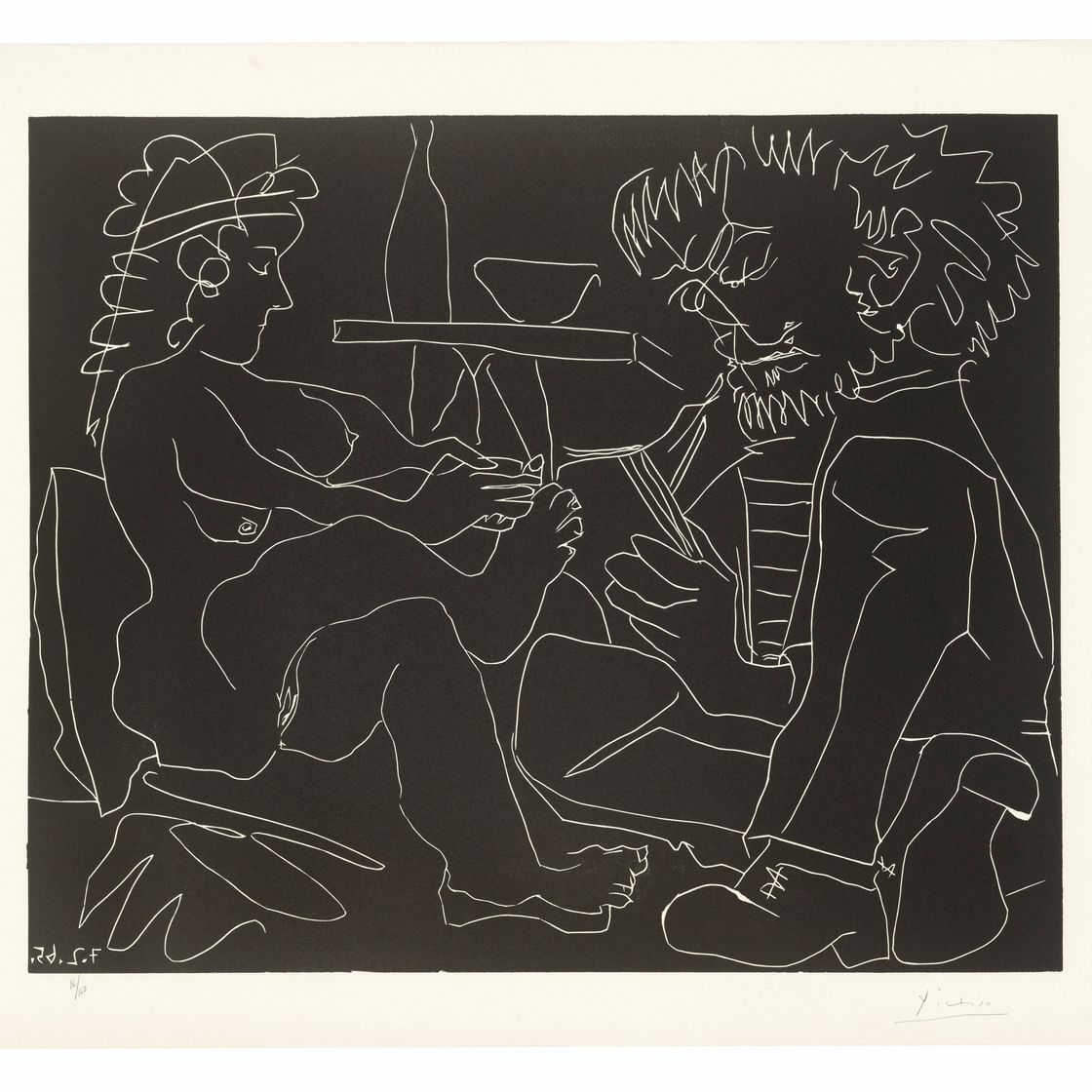 Pablo Picasso — Выбор десерта и модели для вводной части