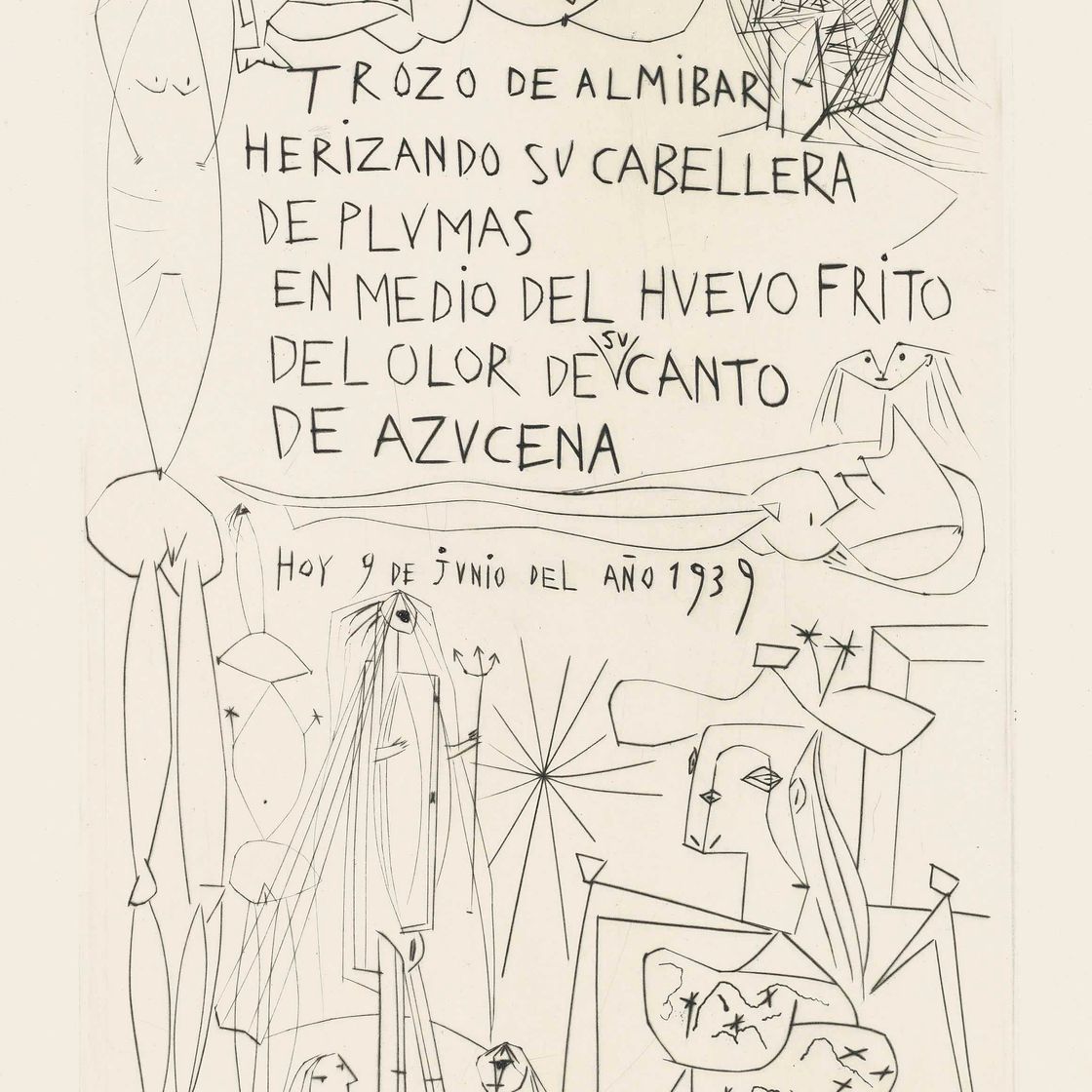 Pablo Picasso — Эль Энтьерро дель Конде де Оргас (1465-1477 гг. до н.э., 1377-1391 гг. до н.э., книги 146)
