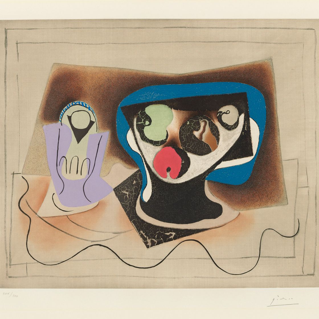 Pablo Picasso — Вера в абс-синт