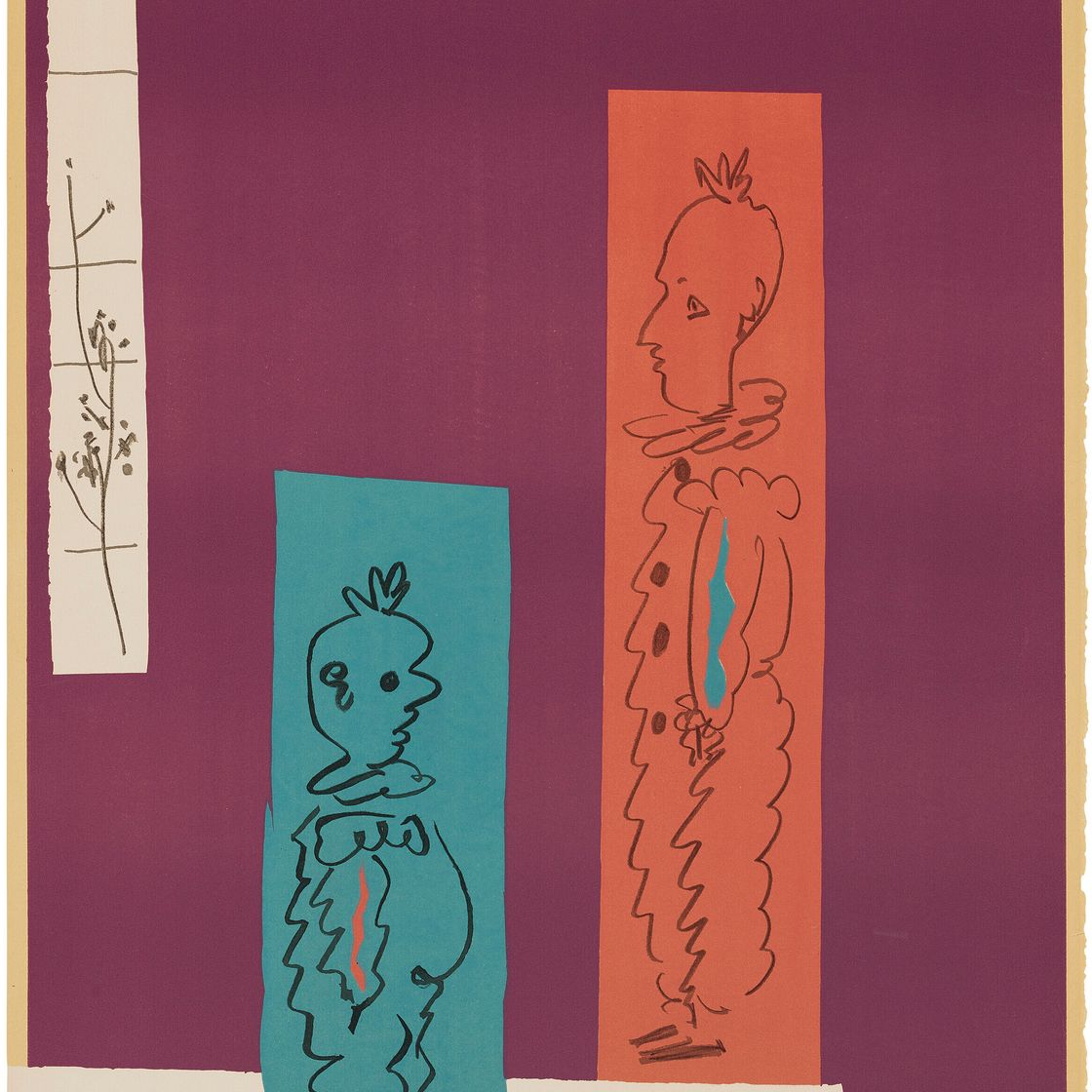 Pablo Picasso — Двое клоунов