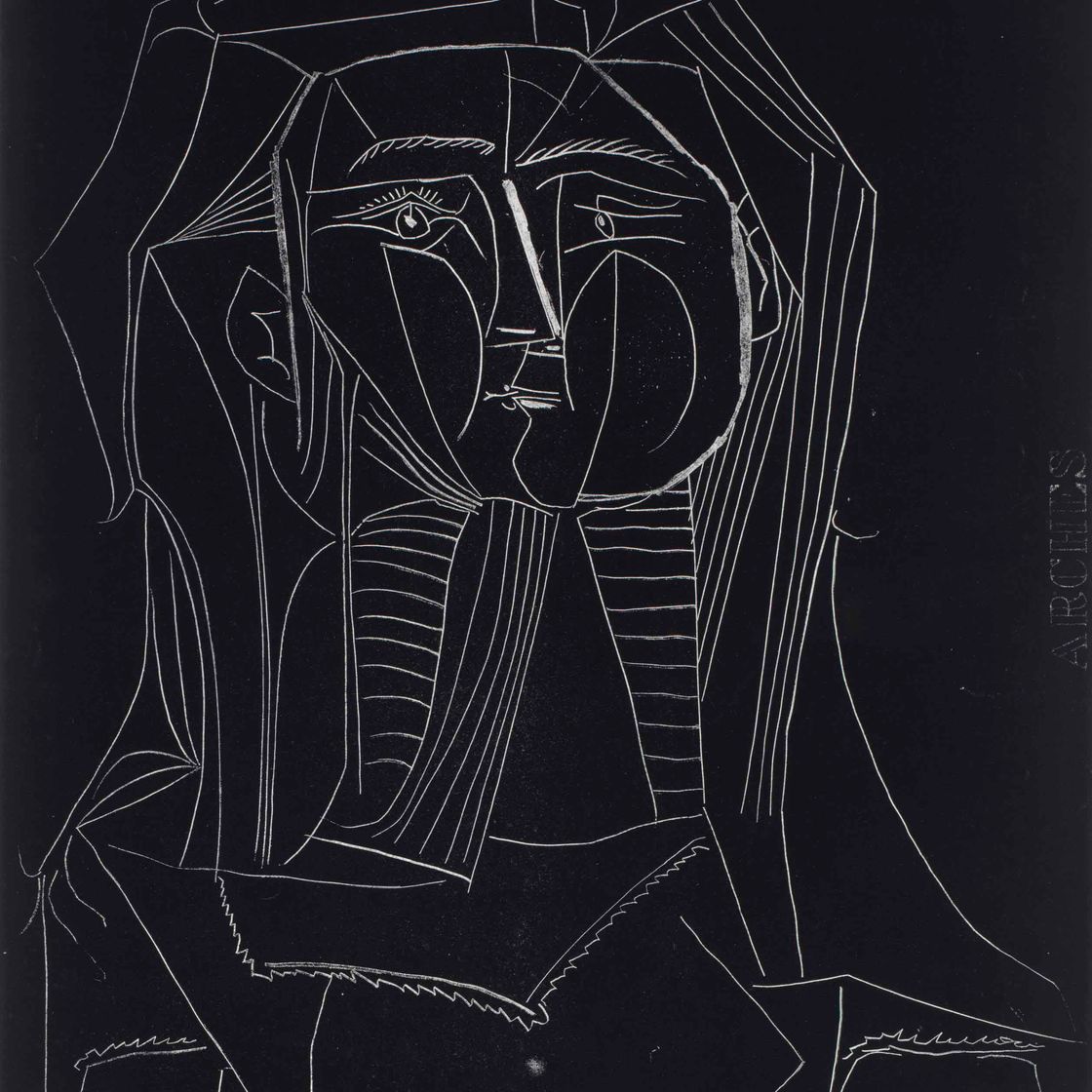 Pablo Picasso — Тет-а-тет в темной любви
