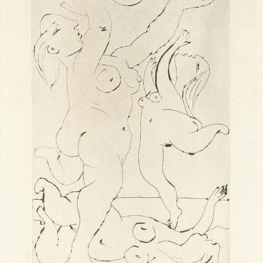 Pablo Picasso — Место на пляже (B. 254; Ba. 293)